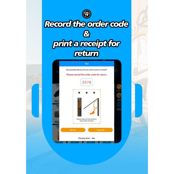 Locker Vending Machine That Enables 24 Hour Automated Rentals for Outdoor Businesses Swimming Pools Beach Bars and Resorts