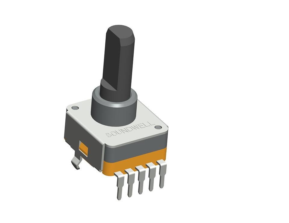 16mm Insulated shaft Absolute encoder ES16-0201A0A-HA1