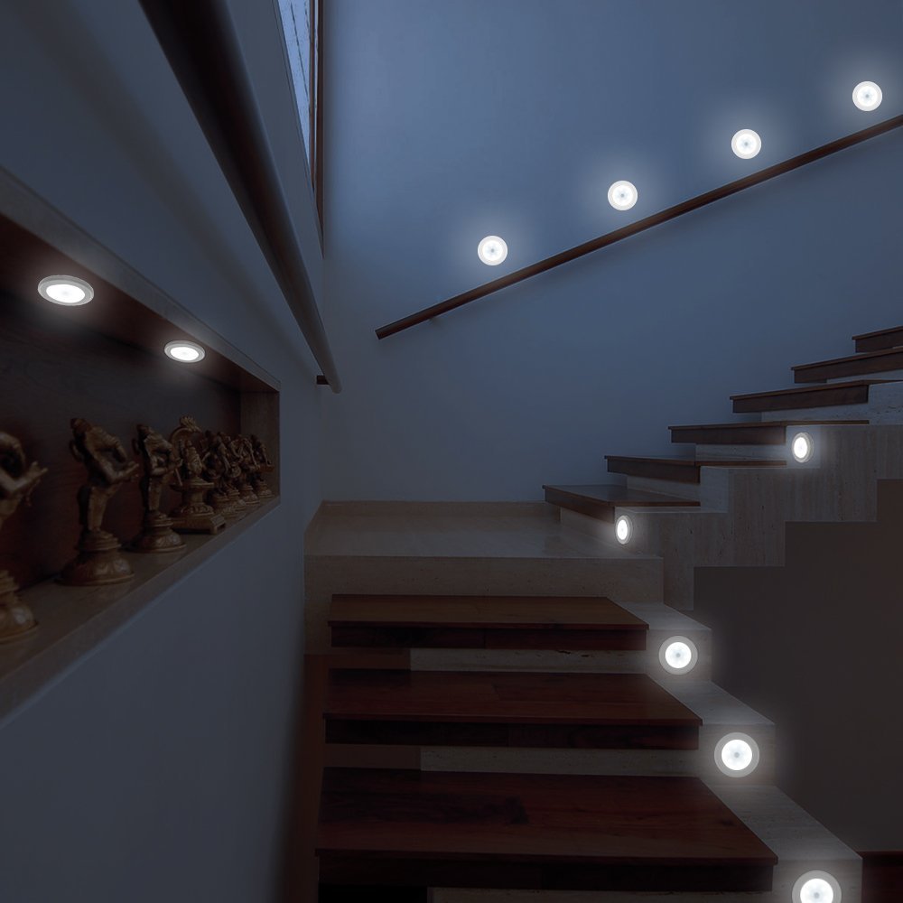 Cordless Battery Motion Sensor LED Light Rechargeable Motion Sensor Closet Light
