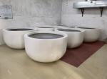 Large Tall Fiberglass Planter Pots For Outdoor Garden Decoration