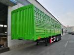 Heavy Duty 60t-70t Load Capacity Warehouse 4 Axle Fence Trailer Truck Semi
