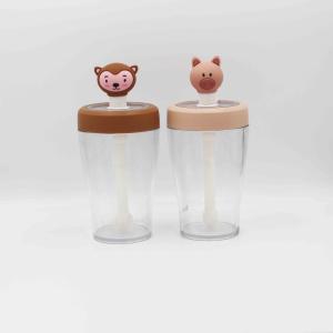 Wholesale Innovative Plastic Straw Water Bottle Office Lady Juice Drinking from china suppliers