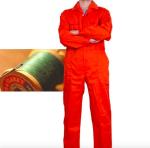 Orange Fire Retardant Coveralls , New Style Anti - UV Construction Coverall