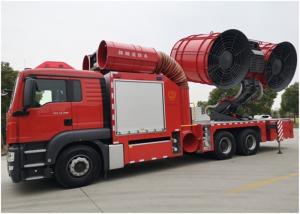 Wholesale 353 Kw 6×4 Drive Large-flow Air Supply &amp; Smock Exhaust Fire Fighting Truck from china suppliers