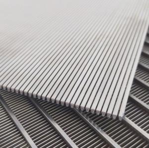 Wholesale Slotted Stainless Steel Wedge Wire Screen Filter Panel from china suppliers