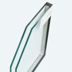 Double Silver Low E Insulated Glass , Double Glazed Window Glass