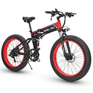 Wholesale 1000W 13AH SMLRO S11 26x4.0 inch Fat Tire Folding E-Bike 1000W Motor 13AH Lithium Battery Electric Bike Drop Shipping Available from china suppliers