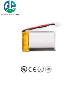 Wholesale 3.7V Li Polymer Battery Power Bank Long Cycle KC Approved 752030 400mAh for Beauty Device from china suppliers
