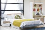 High Gloss Finishing Home Room Furniture / Kids Bedroom Furniture Single Bed