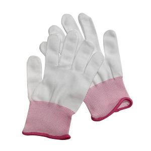 China Dust Free Industry Safety Working Gloves 100% Polyester on sale