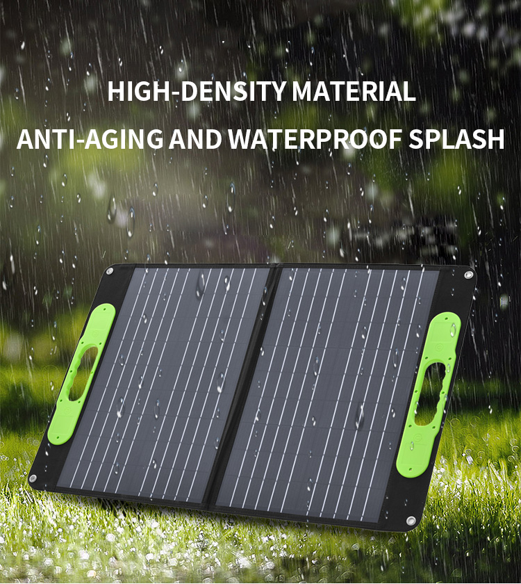 High Efficiency 60 Watts Folded Solar Powered Panel 18v 60w For Power Station