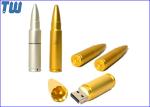 Golden Sniper Rifle Bullet 8GB Thumb Drive Matt and Glossy Finished