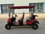 Four Seater Luxury Gray Electric Golf Cart With High Horsepower 14-Inch Off-Road