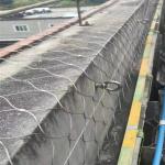 304 316 Hand Woven Stainless Steel Drop Prevention Cable Safe Net For Floodlight