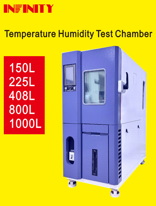 AC220V Programmable Constant Temperature Humidity Test Chamber with High Precision