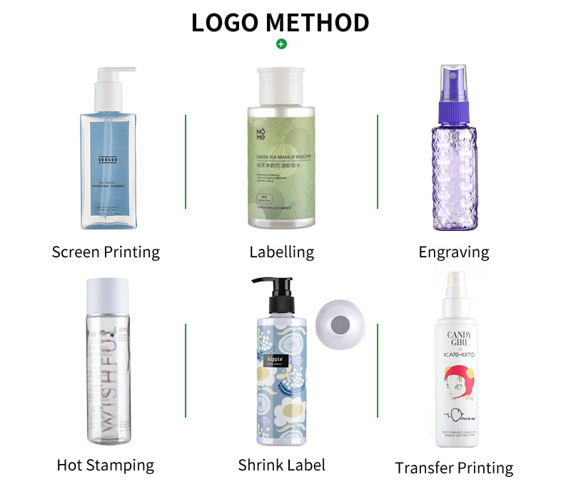 Empty Reusable PET plastic Bottles 500ml 150ml 300ml Various Capacity For nail polish bottle