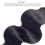 100% Body Wave 7A Virgin Hair One Donor 100gram Brazilian Curly Hair Weave