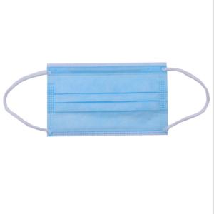 Wholesale Adult Blue Disposable Surgical Mask / Valveless Disposable Pollution Mask from china suppliers
