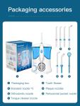 Teeth Whitening Countertop Water Flosser 600ml Electric Jet