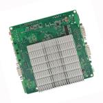 Quad Cores J1900 NANO Fanless NUC Motherboard 4 COM 2 LAN Industrial Mainboard