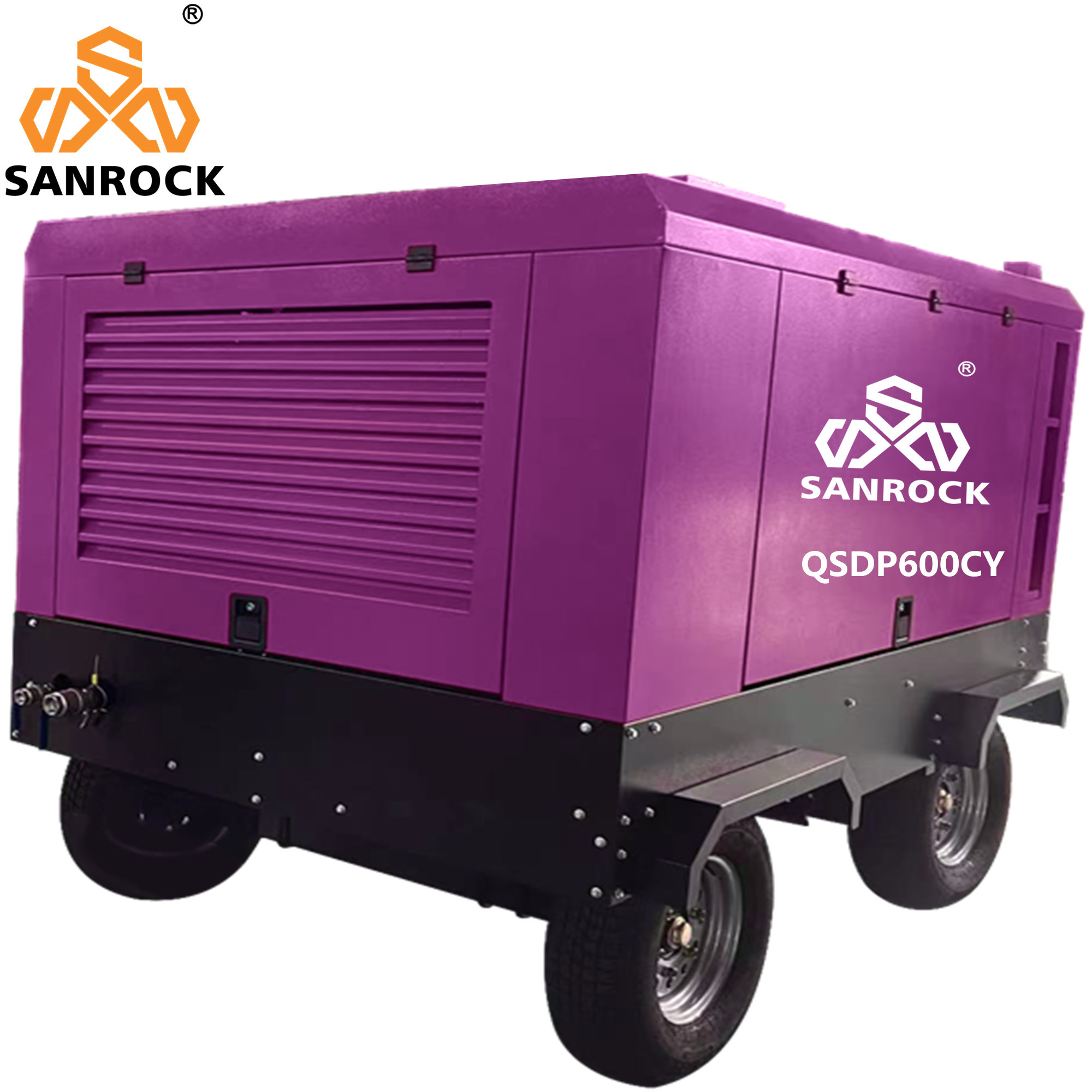 Mining High Pressure Diesel Screw Compressor Equipment
