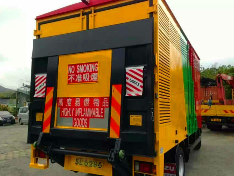 420 KG Telescopic Truck Tail Gate Lift 2000W Truck Hydraulic Tailgate Lift Steel