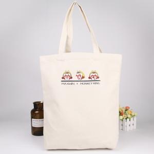 Wholesale 12oz Cotton Washable Canvas Grocery Bags Students Canvas Bags For School from china suppliers