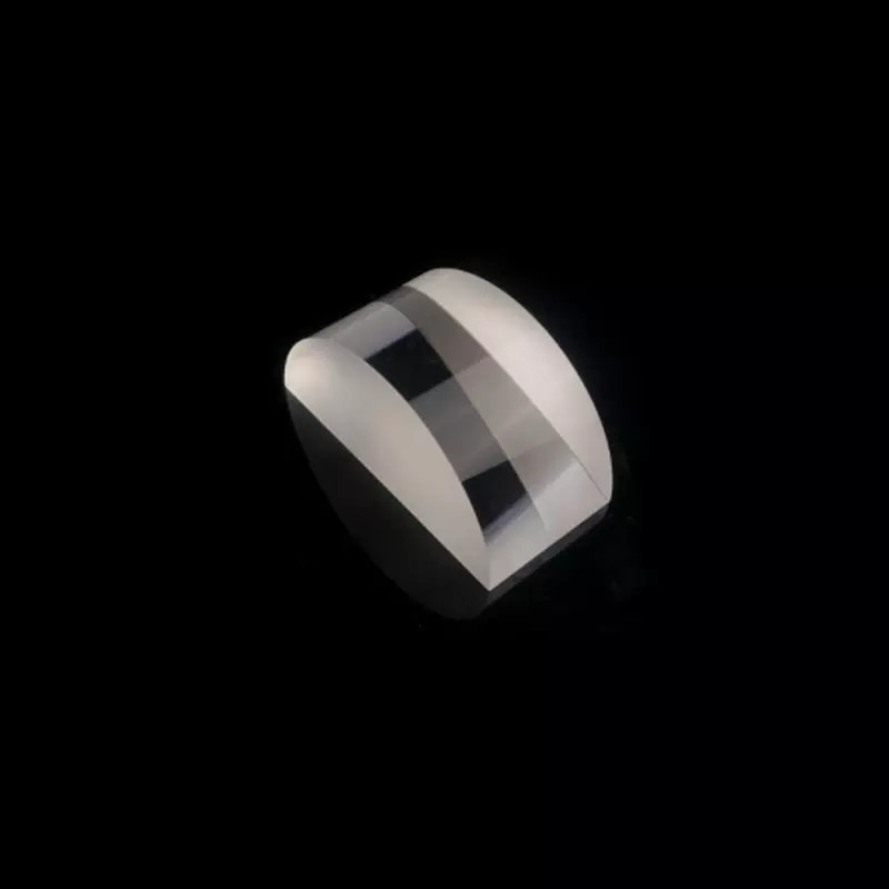 Anti Reflective AR Coatings Optical Glass Half Rod Cylinder Lenses Cylindrical Lens