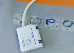 White Color Infant Non Invasive Blood Pressure Cuff Single tube Plastic Material