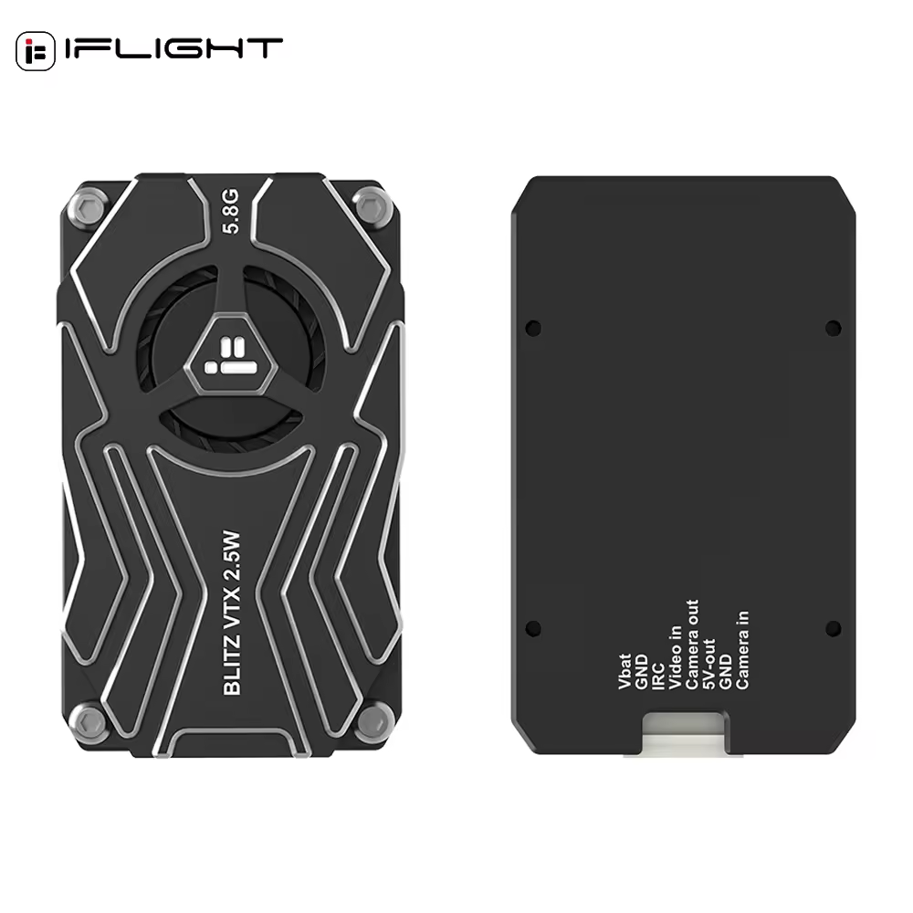 5.8G FPV Drone Accessories 2.5W VTX with 40 Channels Output Power Video Transmission Plastic Material