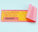 Non - Transfer Tamper Proof Warranty Labels For Cosmetic / Hygenic / Medical