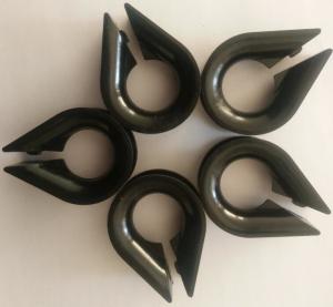 Wholesale Open Nylon Rope Thimbles Black Plastic Ferrule from china suppliers
