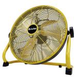 600mm 24 Inch Industrial Floor Fans Black 100% Full Copper Wire Motor