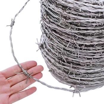 Economical Custom Design hot dip galvanized barbed wire 10kg barbed wire price
