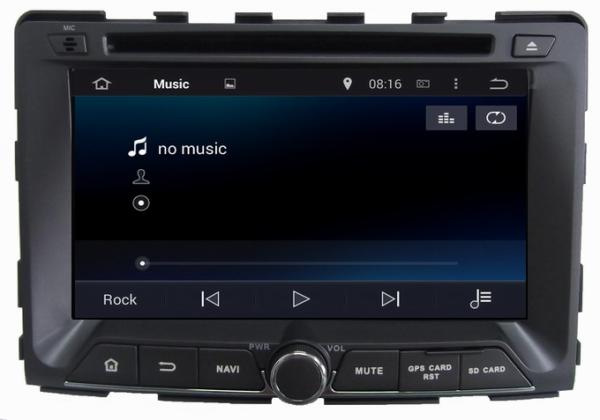 Ouchuangbo Car Radio Multimedia Stereo Kit Ssangyong Rexton 2011 Android 4.4 DVD