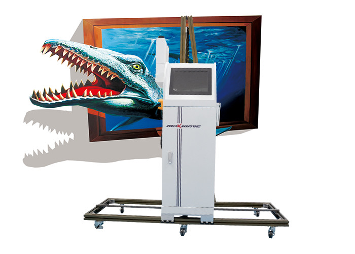 2100mm Height 3d Vertical Wall Printer Dual Core CPU 340ml Cartridge