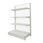 Shanghai Supplier Supermarket Equipment Retail milk white back net supermarket