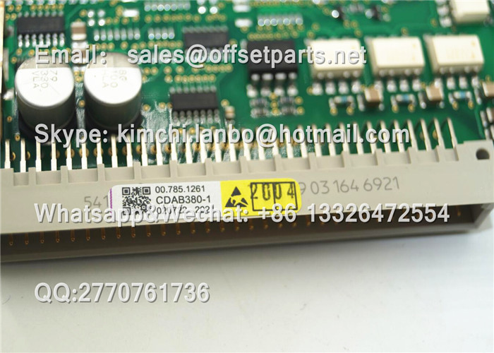 00.785.1261 /10 CDAB380-1 Circuit Board CD74/XL75/SM74/PM74 Press Printing Machine Spare Parts Free Shipping