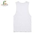 Plain 100 Percent Cotton Men'S Tank Top Shirts , Fashinal Slim Fit Singlet