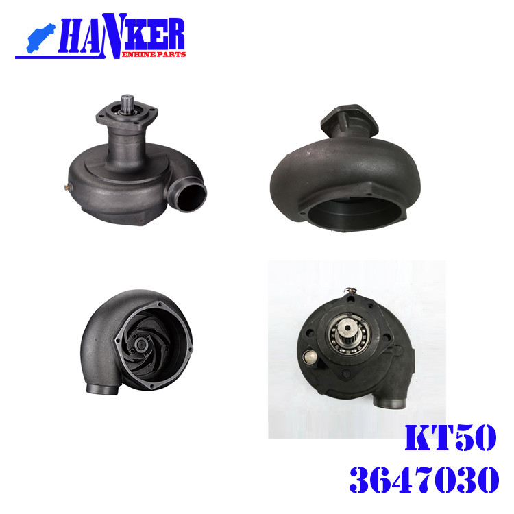 Semi Automatic Diesel Cummins Engine Forklift Water Pump KT50 3647030