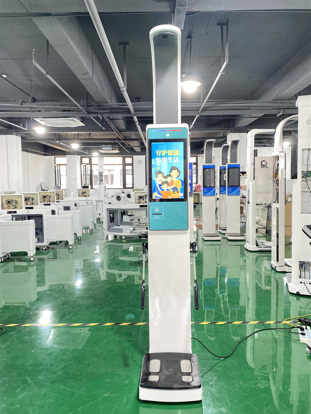 Physician Weight and Height Scale Body Composition Analysis Machine Body Composition Analyzer for Gym