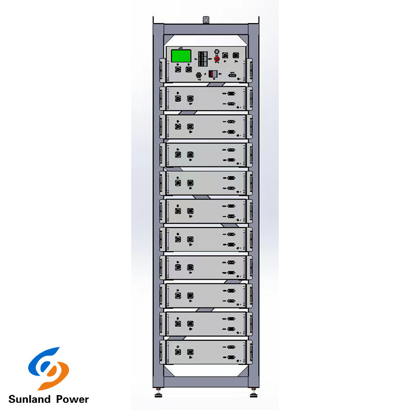 High Voltage ESS 51.2KWH Solar Power System 512V 100AH Home Energy Storage System