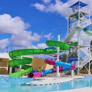 Wholesale Aquatic Park Swimming Pool Combination Spiral Tube Slide for Adult from china suppliers