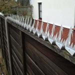 Iron Wire Wall Razor Spikes For Garden Fence 3*0.2*0.15m