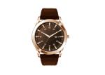Genuine leather strap 50M Stainless Steel Waterproof Watch For Men