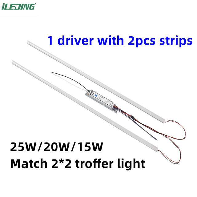 145lm/w Energy Saving Dimming LED Magnetic Linear retrofit Kit with Emergency Battery Retrofit Kit