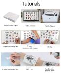White Paper Decoration Direct Waterproof Printable Temporary Tattoo Transfer