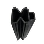 Nylon Plastic Bar PA66GF25 Thermal Break Strip CT Shape Extruded Aluminum High