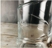 Custom Burgundy Shape 750ml Flint Glass Bottle For Beverage Screen Printing