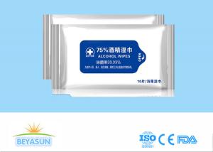 Wholesale 75% Acohol Swabs Disposable Wet Wipes Skin Cleaning Care Hand And Face Cleaning from china suppliers